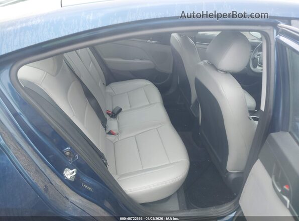 5NPD84LF2JH287153 2018 HYUNDAI ELANTRA Синий Вид наклейки с VIN-кодом
