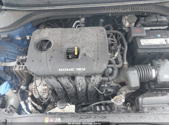 5NPD84LF2JH287153 2018 HYUNDAI ELANTRA Синий Вид сзади