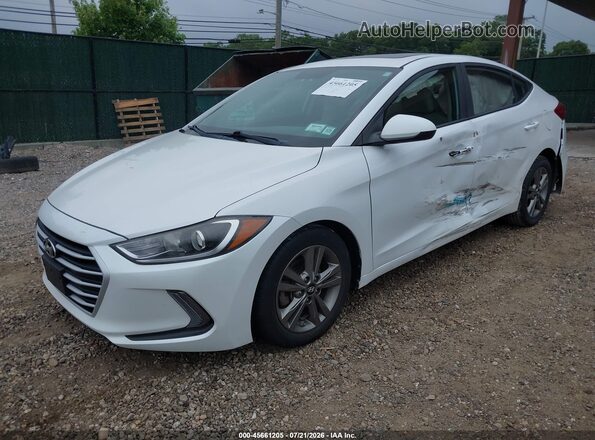 5NPD84LF2JH295740 2018 HYUNDAI ELANTRA White Przód lewy