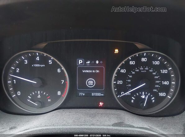 5NPD84LF2JH295740 2018 HYUNDAI ELANTRA White Widok tylnych siedzeń