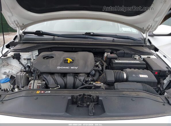 5NPD84LF2JH295740 2018 HYUNDAI ELANTRA White Widok z tyłu