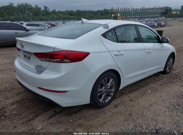 5NPD84LF2JH295740 2018 HYUNDAI ELANTRA White Tył prawy