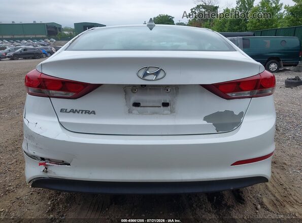 5NPD84LF2JH295740 2018 HYUNDAI ELANTRA White 