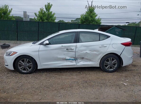 5NPD84LF2JH295740 2018 HYUNDAI ELANTRA White Widok wnętrza 360 stopni