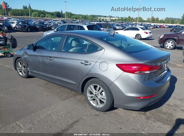 5NPD84LF2JH297648 2018 HYUNDAI ELANTRA Silver Հետևի ձախ
