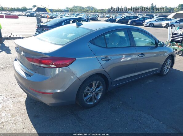 5NPD84LF2JH297648 2018 HYUNDAI ELANTRA Silver Հետևի աջ