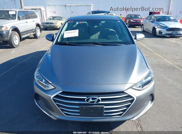 5NPD84LF2JH297648 2018 HYUNDAI ELANTRA Silver Սարքավորումների վահանակի տեսք