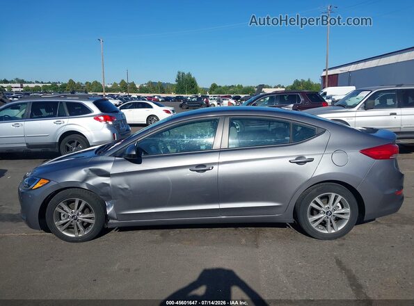 5NPD84LF2JH297648 2018 HYUNDAI ELANTRA Silver Սալոնի 360 աստիճան տեսք