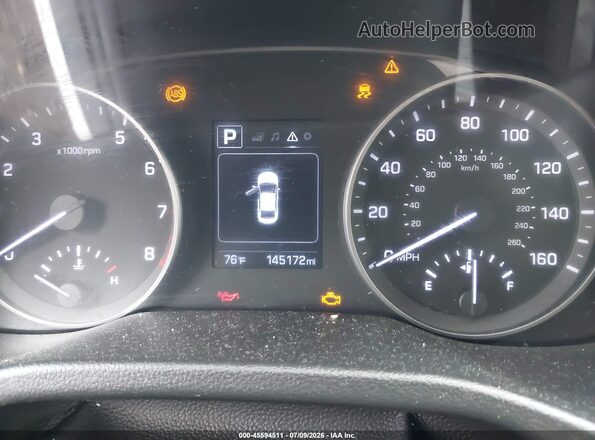 5NPD84LF2JH311290 2018 HYUNDAI ELANTRA Белый Вид задних сидений