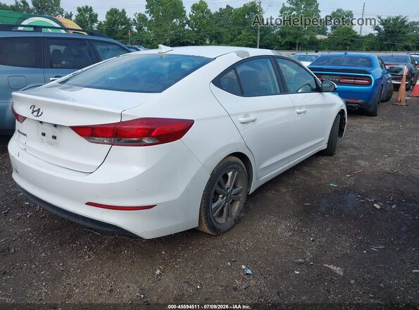 5NPD84LF2JH311290 2018 HYUNDAI ELANTRA Белый Задняя правая четверть