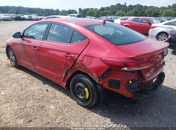 5NPD84LF2JH314514 2018 HYUNDAI ELANTRA Red წინა ხედი
