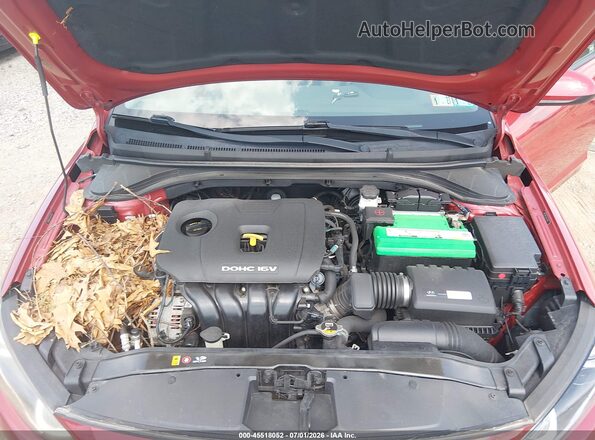 5NPD84LF2JH314514 2018 HYUNDAI ELANTRA Red უკანა ხედი