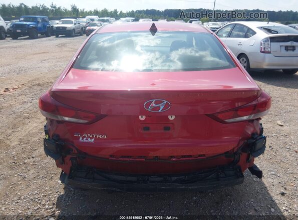 5NPD84LF2JH314514 2018 HYUNDAI ELANTRA Red 