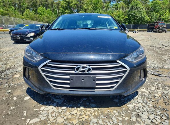 5NPD84LF2JH334732 2018 HYUNDAI ELANTRA Black Вид спереду