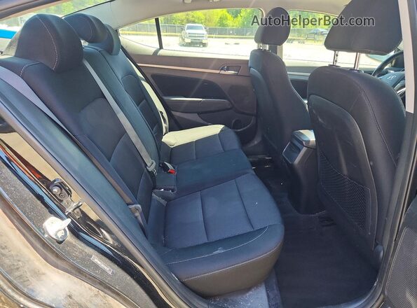 5NPD84LF2JH334732 2018 HYUNDAI ELANTRA Black Вид задніх сидінь