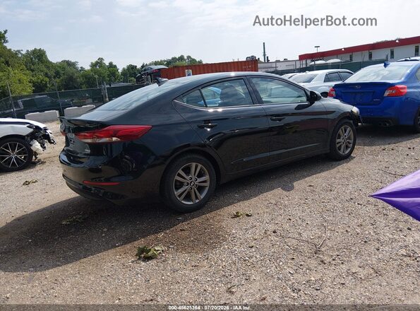 5NPD84LF2JH362448 2018 HYUNDAI ELANTRA Black უკანა მარჯვენა