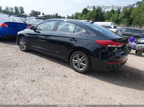 5NPD84LF2JH362448 2018 HYUNDAI ELANTRA Black უკანა მარცხენა