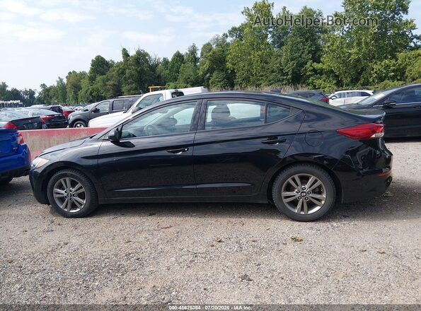 5NPD84LF2JH362448 2018 HYUNDAI ELANTRA Black სალონის 360-გრადუსიანი ხედი