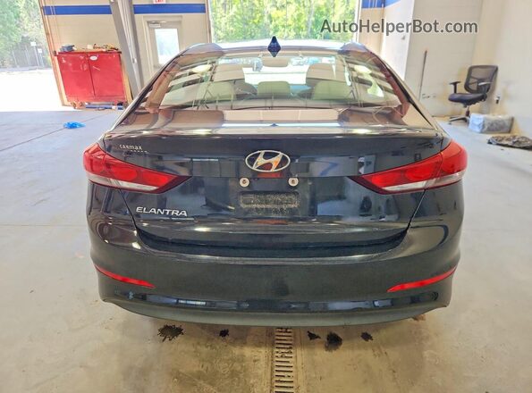 5NPD84LF2JH372591 2018 HYUNDAI ELANTRA Black უკანა ხედი