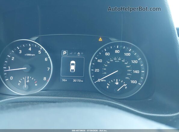 5NPD84LF2JH388757 2018 HYUNDAI ELANTRA Синий Вид задних сидений