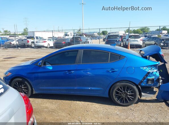 5NPD84LF2JH388757 2018 HYUNDAI ELANTRA Синий Панорамный вид салона 360°