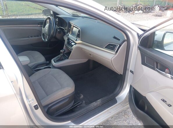 5NPD84LF2JH391691 2018 HYUNDAI ELANTRA Silver Սալոնի դիմացի տեսք