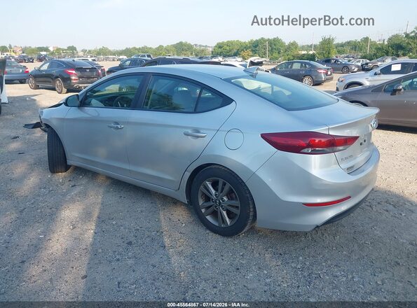 5NPD84LF2JH391691 2018 HYUNDAI ELANTRA Silver Հետևի ձախ