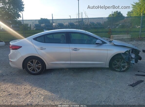 5NPD84LF2JH391691 2018 HYUNDAI ELANTRA Silver Սարքավորումների վահանակի տեսք