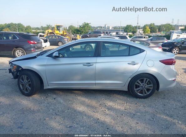 5NPD84LF2JH391691 2018 HYUNDAI ELANTRA Silver Սալոնի հետևի տեսք