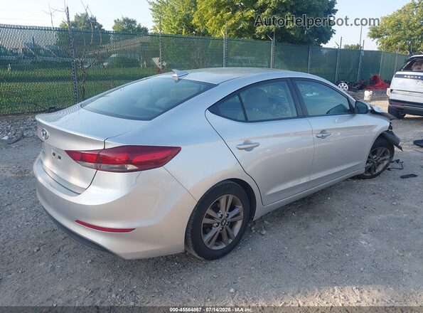 5NPD84LF2JH391691 2018 HYUNDAI ELANTRA Silver Հետևի աջ