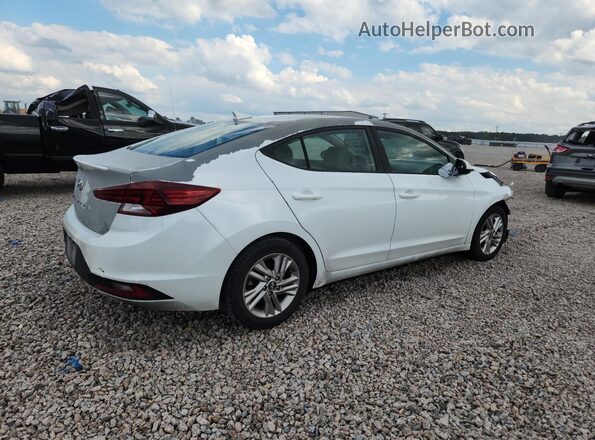 5NPD84LF2KH403923 2019 HYUNDAI ELANTRA Белый Задняя правая четверть