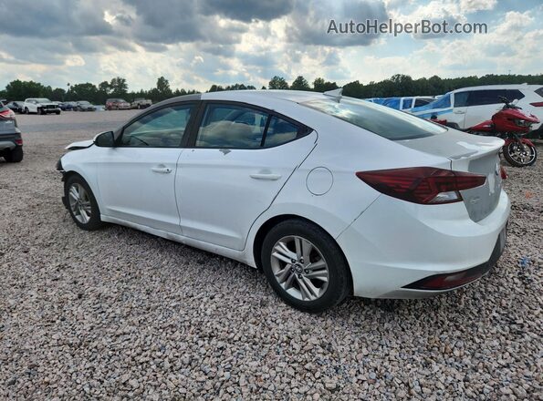 5NPD84LF2KH403923 2019 HYUNDAI ELANTRA Белый Задняя левая четверть