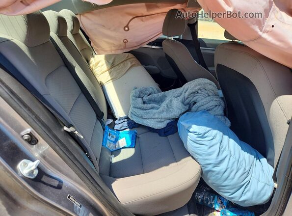 5NPD84LF2KH404473 2019 HYUNDAI ELANTRA Серый Вид задних сидений