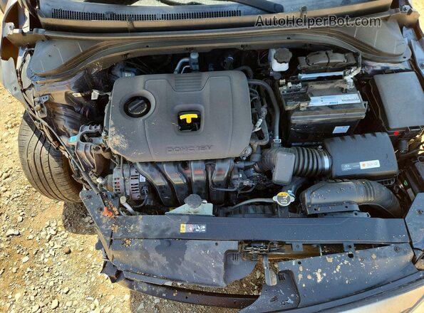 5NPD84LF2KH404473 2019 HYUNDAI ELANTRA Серый Вид задней части салона