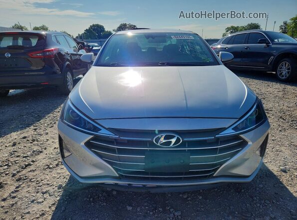 5NPD84LF2KH413142 2019 HYUNDAI ELANTRA Silver Դիմացի տեսք