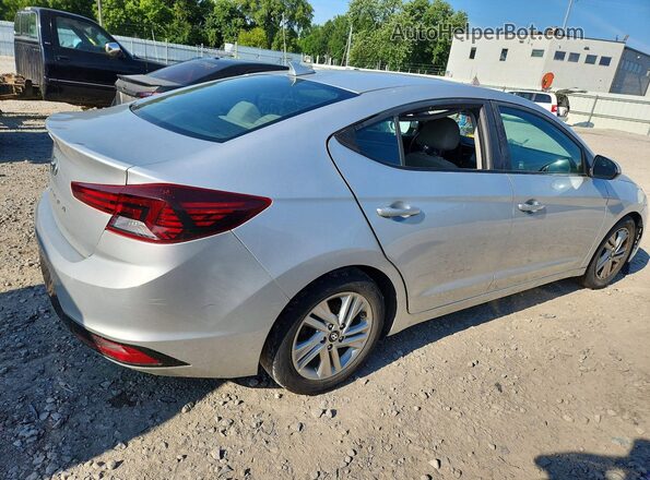 5NPD84LF2KH413142 2019 HYUNDAI ELANTRA Silver Հետևի աջ