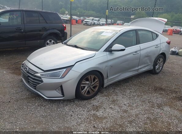 5NPD84LF2KH413951 2019 HYUNDAI ELANTRA Silver Przód lewy