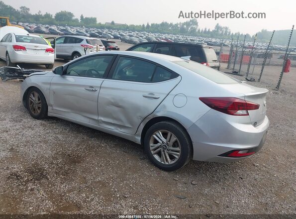 5NPD84LF2KH413951 2019 HYUNDAI ELANTRA Silver Tył lewy