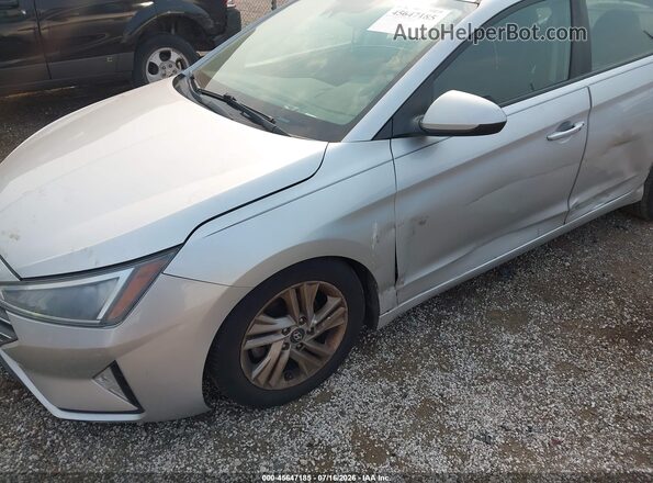 5NPD84LF2KH413951 2019 HYUNDAI ELANTRA Silver Widok z przodu