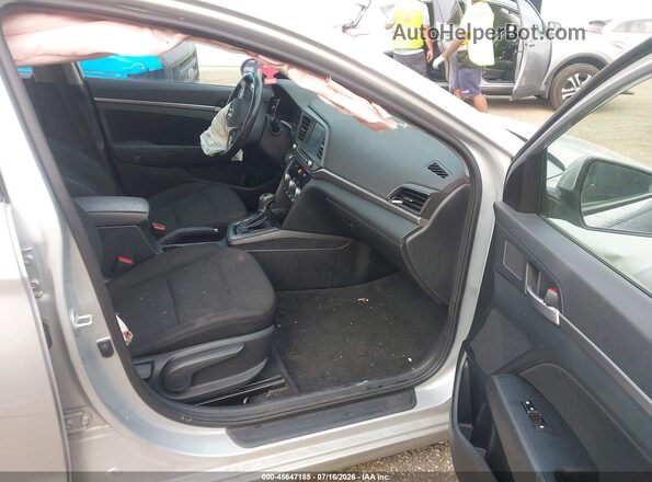 5NPD84LF2KH413951 2019 HYUNDAI ELANTRA Silver Widok wnętrza z przodu