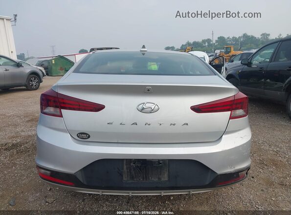 5NPD84LF2KH413951 2019 HYUNDAI ELANTRA Silver 