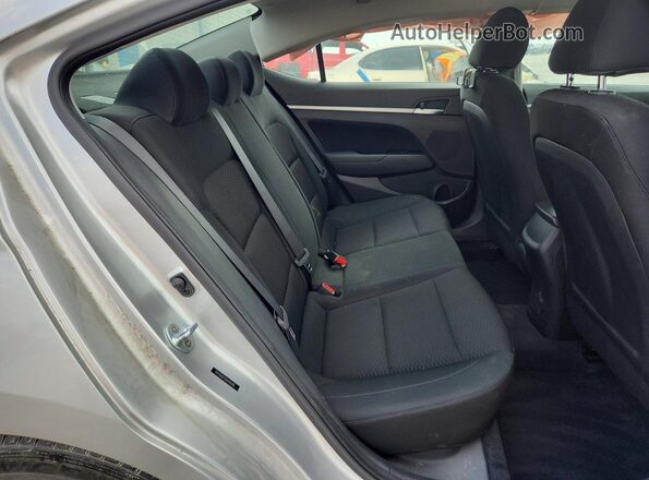 5NPD84LF2KH416185 2019 HYUNDAI ELANTRA Silver Вид задніх сидінь