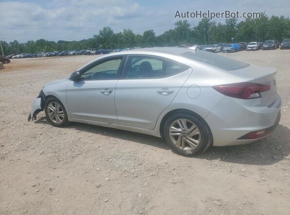 5NPD84LF2KH423007 2019 HYUNDAI ELANTRA Silver Rear left