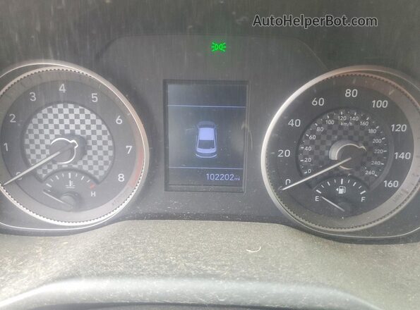 5NPD84LF2KH423007 2019 HYUNDAI ELANTRA Silver Instrument cluster view