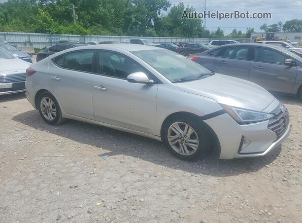 5NPD84LF2KH423007 2019 HYUNDAI ELANTRA Silver Front right