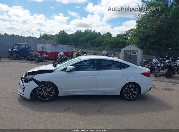 5NPD84LF2KH429292 2019 HYUNDAI ELANTRA White სალონის 360-გრადუსიანი ხედი
