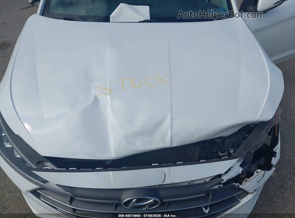 5NPD84LF2KH429292 2019 HYUNDAI ELANTRA White უკანა ხედი