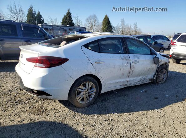 5NPD84LF2KH442799 2019 HYUNDAI ELANTRA White Rear right