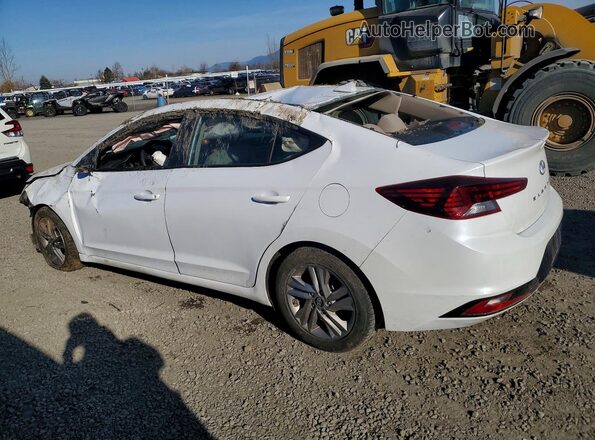 5NPD84LF2KH442799 2019 HYUNDAI ELANTRA White Rear left