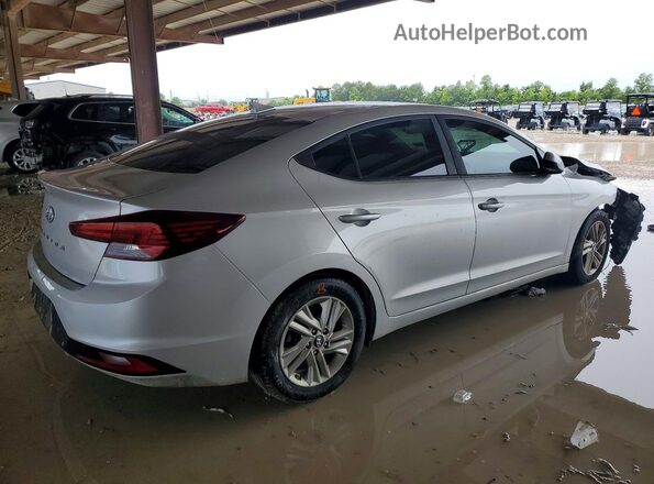 5NPD84LF2KH446268 2019 HYUNDAI ELANTRA Silver Задня права чверть